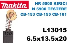 6.5x13.5x20 L13015  HR 5000 KIRICI   N 5900 TESTERECB-153 CB-155 CB-161