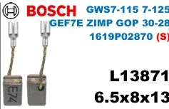 6.5x8x13 (S) L13871 GWS7-115 7-125 GEF7E ZIMP GOP 30-28 1619P02870