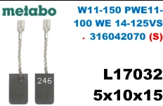 5x10x15 L17032  W11-150 PWE11-100 WE 14-125VS  316042070 (S)