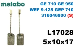 5x10x17 (S) L17028 GE 710 GE 950 WEF 9-125 GEP 710 316046900 (S) 