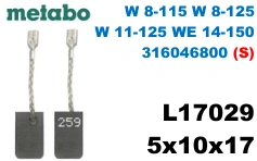 5x10x17 (S) L17029 W 8-115 W 8-125 W 11-125 WE 14-150 316046800 (S) 