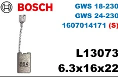 6.3x16x22 (s) L13074 GWS 18-230 GWS 24-230 1607014171 (S)