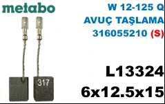 6x12.5x15 (S) L13324 W 12-125 Q AVUÇ TAŞLAMA 316055210 (S)