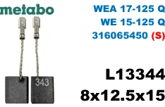 8x12.5x15 (S) L13344 WEA 17-125 Q WE 15-125 Q 316065450 (S) 