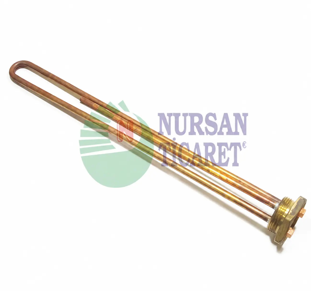  1-1/4 İNÇ Güneş Enerji Rezistansı 220 V 8,5 Ø Bakır (Türk Malı) 2000 W (30 cm) / 2000 W (40 cm) / 3000 W (60 cm) / 3000 W (90 cm) 