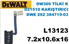 7.2x10.6x16 L13123 DW309 TİLKİ K D21510 KARIŞTIRICI DWE 292 384719-03