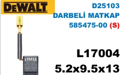 5.2x9.5x13 (S) L17004 D25103 DARBELİ MATKAP 585475-00 (S) 