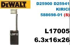 6.3x16x26 L17005 D25900 D25941 KIRICI 588698-01 (S)
