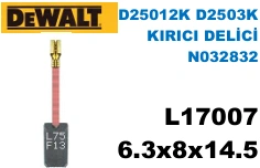 6.3x8x14.5 L17007 D25012K D2503K KIRICI DELİCİ N032832 